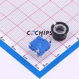 TM4FH3X-01-1F-09-1 Push Button Switch Through hole Component (THT) Switch 25mA 24V 1000000 - Product Image 2