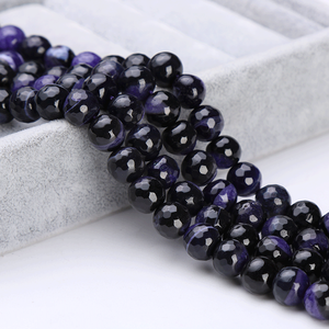 Piedras Preciosas Sueltas para la Elaboración de Joyas, Variedad de Colores, Turquesa, Rodocrosita, Labradorita, Ónix, 8 mm de Altura, para Abalorios Creativos - Product Image 6