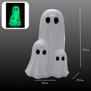 Luz Fantasma de Halloween a Pilas, Centro de Mesa Luminoso LED 3 en 1 para Decoración de Otoño y Halloween - Product Image 6