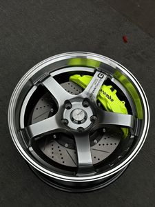 Auroad # Llantas de Aleación 3231 de 15, 16, 17 y <span class=keywords><strong>18</strong></span> Pulgadas, <span class=keywords><strong>5</strong></span> Radios, Estilo JDM, Borde Profundo, 4x100, 5x100, 5x114.3, Precio Económico - Product Image 4