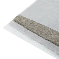 100% Emballage alimentaire isolé biodégradable Conservation des aliments personnalisée Pochette en feutre de laine à chaîne du froid