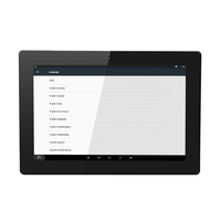 10 İnç Tabletler Android 11 2GB RAM 32GB ROM Dört Çekirdekli İşlemci 1280x800 IPS Ön Kamera WiFi Endüstriyel Monitör CMS Stok