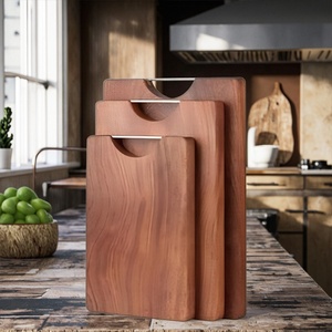 <span class=keywords><strong>Planche</strong></span> à découper multifonctionnelle en bois d'ébène et de <span class=keywords><strong>noyer</strong></span> à double face <span class=keywords><strong>Planche</strong></span> à découper de cuisine extra large - Product Image 3