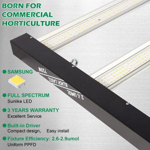 Barres lumineuses commerciales à spectre complet 600W 720W High umol Grow LED pour plantes hydroponiques - Product Image 5