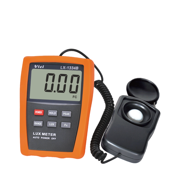 Vicimeter Factory Price 0-200,000 Lux Digital Illuminance Light Meter LX-1334B