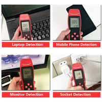 Penguji digital 0.01‑199μT 0.1‑1999mG portabel bertenaga baterai presisi tinggi untuk radiasi keamanan detektor EMF