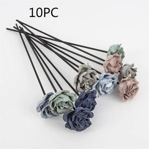 Hương thơm khuếch tán màu đen và vàng sậy khuếch tán tốt nhất gậy tự chế với đất sét hoa tinh dầu dễ thương nổi nước - Product Image 6