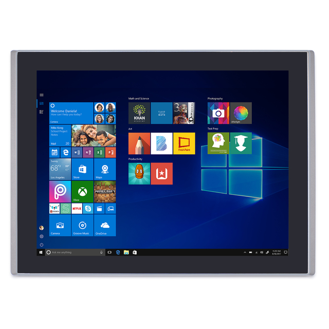 Hystou Newest Touch Screen Industrial Tablet PC 10.1 Inch Core I7-4578U DB9 With Rugged Com All in One Front RJ45 Human Machine
