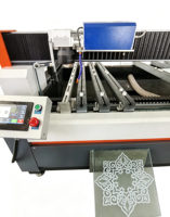 Machine de perçage et de sablage laser automatique haute performance pour verre, machine de givrage de miroirs CNC en gros