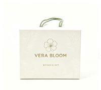 Scatole Pieghevoli Magnetiche Ecologiche con Logo Personalizzato per Regali, Scatola in Carta Rigida con Goffratura per Cosmetici, Candele, Confezioni Regalo per le Festività