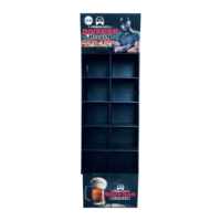 Maßgefertigter Robuster Karton-Baseballkappen-Präsentationsständer für Hüte und Sportzubehör-Werbung