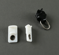 Anneaux silencieux en plastique pour rideaux, accessoires pour rideaux à œillets