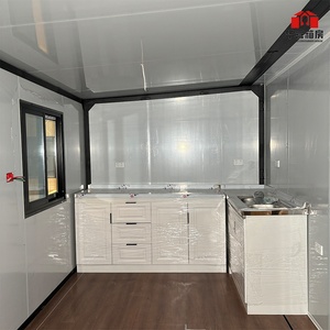 Mobile di lusso espandibile impermeabile prefabbricata casa contenitore modulare prefabbricata su misura 10FT piccolo ufficio minimalista/camera da letto - Product Image 4