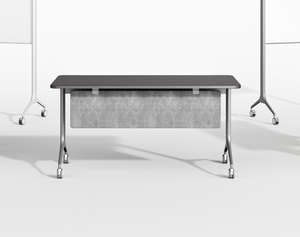 Mesa de Treinamento Dobrável para Escritório em Casa, <span class=keywords><strong>Base</strong></span> de Mesa de Estudo para Estudantes com Rodas - Product Image 2