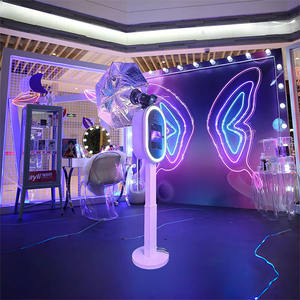 2025 Logo personnalisé partie pliable Free-Flight Case avec logiciel compatible avec les Smartphones et appareil photo reflex pour iPad Photo Booth - Product Image 2