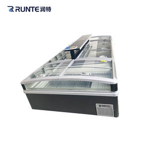 Congélateur combiné commercial de coffre d'affichage de basse température de congélateur d'île pour des supermarchés et des magasins d'aliments surgelés - Product Image 2