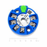 Smart PT100 RTD Temperature Transmitter USB Programmable 4-20mA Output SBWZ-DTR ABS Housing for Industrial Temperature Control