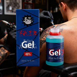 2025 nueva personalización tatuaje Gel práctica piel Microshading máquina tatuaje personalizado tinta Microblading crema Estudio de belleza - Product Image 6