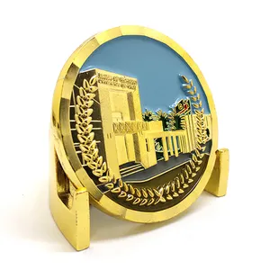 Hot Sale 3D Sword And Shield Firearm Challenge Coin Customized Capital Building Commemorative Collectible Coin