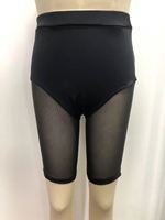 Short d'entraînement de danse moderne pour enfants Stretch Fitness Bottom Pants Girls Made Polyester Spandex Mesh Ballet Stage Kids All