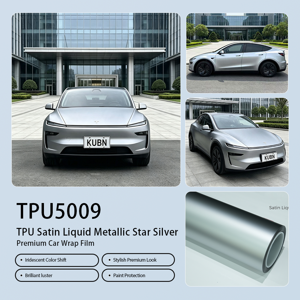 5009-Satin Liquid Metallic Star Silver