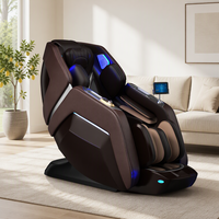 2026 Luxus MoLink Professioneller 3D Shiatsu Elektrischer Ganzkörper-Massagesessel mit Schwerelosigkeit, faltbar, tragbar, Fußmassagefunktion