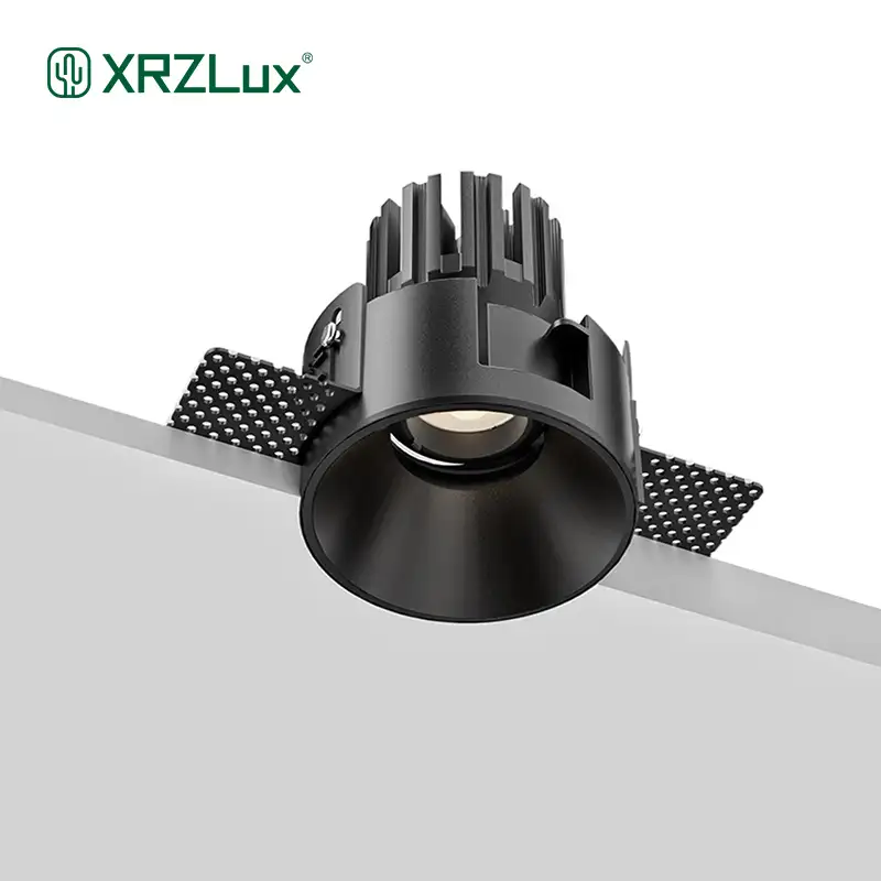 XRZLux современный AC110V 220V Trimless светодиодный светильник встроенный Точечный светильник 8W 10W 15W COB Потолочный светильник встраиваемое освещение