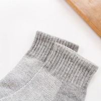Chaussettes de sport personnalisables Zenflex avec soutien de la cheville en coton respirant et antidérapant, avec logo sur le dessous, pour la saison printanière