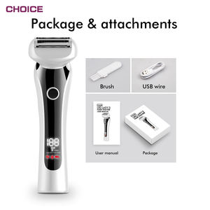 เครื่องโกนหนวดไร้สายแบบชาร์จไฟได้,เครื่องกำจัดขนตัวผู้หญิงอิเล็กทรอนิกส์ขนาดเล็กราคาใหม่ - Product Image 6