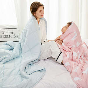 Couverture amovible anxieuse à libération Offre Spéciale perles de verre lourdes couverture lestée pour enfants - Product Image 6