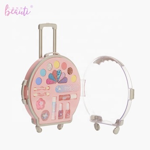 Vente en gros personnalisé ensemble de cosmétiques pour enfants sûrs et non toxiques ombre à paupières lèvre gelée ensemble multifonctionnel aussi - Product Image 2