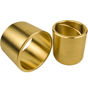 บูชหน้าแปลนถังขุดทำจากทองเหลือง ได้รับการรับรองมาตรฐาน IATF 16949  ชนิดหล่อลื่นในตัว ทำจากบรอนซ์ผสมกราไฟต์ ขนาด 100 มม. - Product Image 4