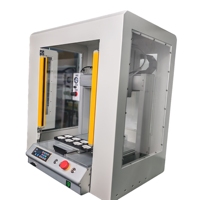 Machine de distribution automatique numérique électrique à 3 axes, colle froide, colle thermofusible, haute productivité, haute précision, couvercle de protection