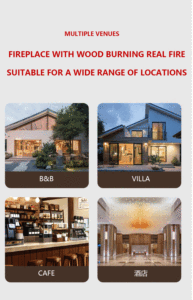 Fabricant JingXin Poêle à <span class=keywords><strong>bois</strong></span> intérieur en fonte de conception moderne Cheminée à combustible biologique avec équipement de chauffage <span class=keywords><strong>Insert</strong></span> en acier fabriqué en Chine - Product Image 6