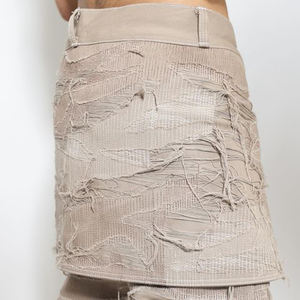 DIZNEW Jeans Fabricante Personalizado Hombres Calidad Culottes Jeans Estilo Punk Marca Jeans Pantalones para hombres - Product Image 4