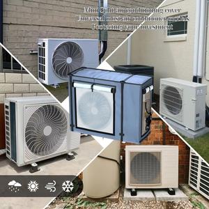 Unités extérieures de climatiseur résistantes au vent et à la neige, taille maximale 32,3Lx13,7Wx24H pouces, utilisables pendant le fonctionnement, gris. - Product Image 3