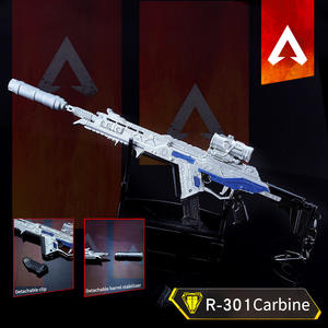 <span class=keywords><strong>APEX</strong></span> Legends 1/6 Metal Devotion Nitro Kustom Light Machine LMG Jouet pistolet Mode Jeu Collection Porte-clés Cadeau Sac à dos Pendentif Fête - Product Image 2