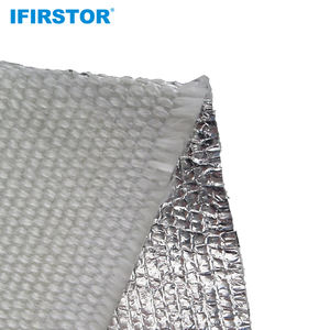 סין מייצרת בד תרמי מותאם אישית לחיתוך, בעל ציפוי אלומיניום, עמיד למים ומגן קרינה, עשוי מסיבי זכוכית. - Product Image 2