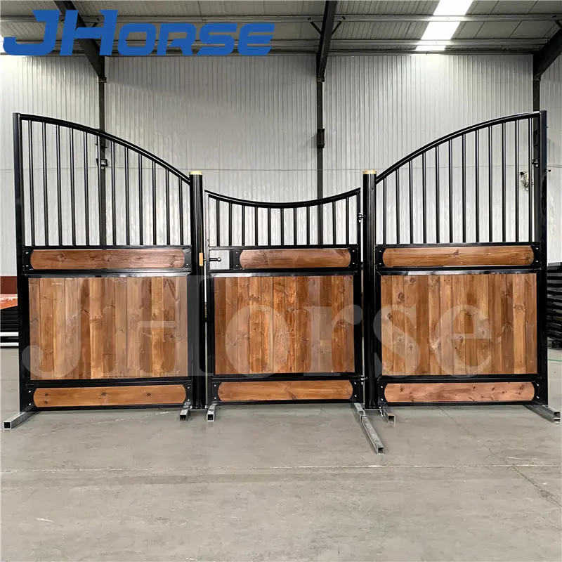 Sliding Doors Front High Quality Wooden Panel Stables Used Horse Stall Boxes