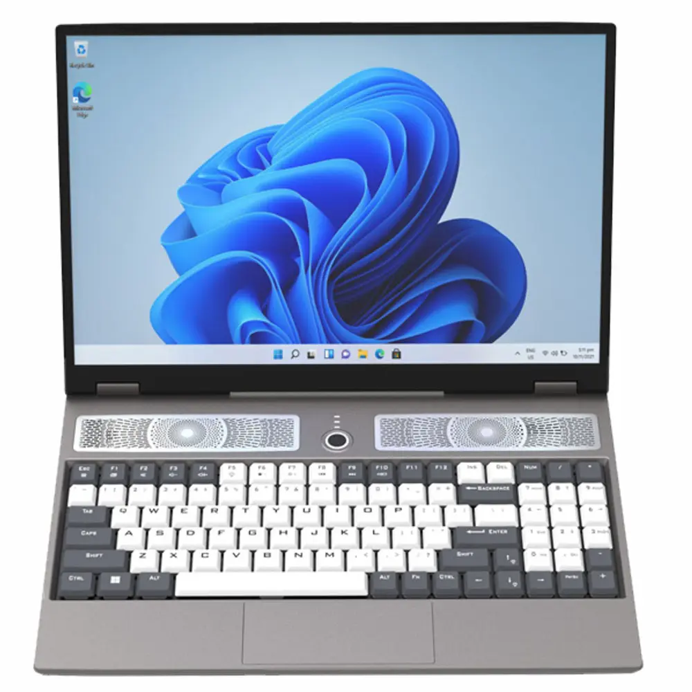 Großhandel neue 16 Zoll Intel 11. N5105 Quad Core Aluminium Laptops Mechanische Tastatur mit Hintergrund beleuchtung Notebook