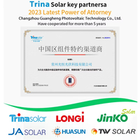 Panel Surya Half Cell Hi-Mo X6 PERC Hbc 565W-590W Stok Eropa Sertifikasi Tuv/Ce