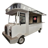 Chariot alimentaire électrique Jus de fruit Café Van Mobile Cuisine Pizza Candy Cart Ice Cream Shop Taco Hot Dog Truck Bus Food Truck