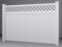 Panneaux de clôture modernes en aluminium blanc thermolaqué à lames soudées, pour extérieur, jardin, intimité, antirouille, portail simple à lame de 6 pieds