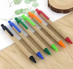 ปากกาลูกลื่นโลโก้กีฬาเป็นมิตรกับสิ่งแวดล้อมปากกาลูกลื่นกระดาษ - Product Image 6