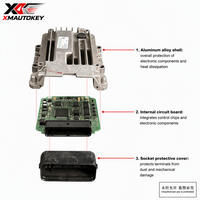 Module de commande moteur (ECU) d'origine reconditionné Bosch 0-281-017-044 pour unité de contrôle informatique de moteur diesel JMC