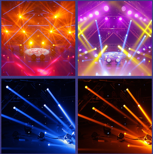 Luz de Escenario LED RGBW Beam 295W, DMX512, Regulable, para Eventos de DJ, Iluminación de Escenario, Clasificación IP33, Acolchado de Espuma de PVC de Alta Resistencia - Product Image 2