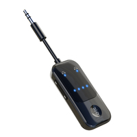 Récepteur et émetteur Bluetooth avec autonomie de 19 heures, adaptateur Bluetooth 5.2 pour système stéréo domestique/écouteurs filaires BR19