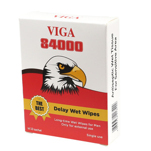 Salviette Ritardanti Maschili Super Viga Formula Naturale Sicure Affidabili Lunga Durata Cura Intima Salute Sessuale Ecologiche - Product Image 1