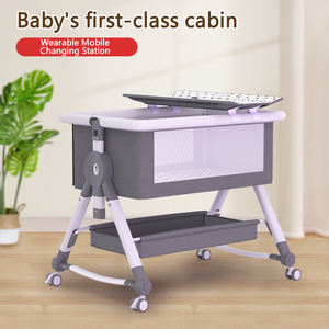 New-Phong Cách Thiết Kế Hiện Đại Có Thể Gập Lại Bé Đồ Nội Thất Sản Phẩm Bé Cái Nôi Đa-Chức Năng Sơ Sinh Bé Giường - Product Image 4