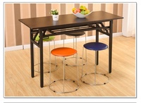 YWJ Yaweijia Table pliante multifonctionnelle Tables de restaurant Tables en bois africaines en bois
